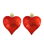 red heart earrings for valentines