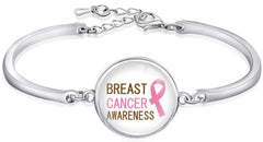 breast cancer bangle