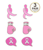 breast cancer earrings