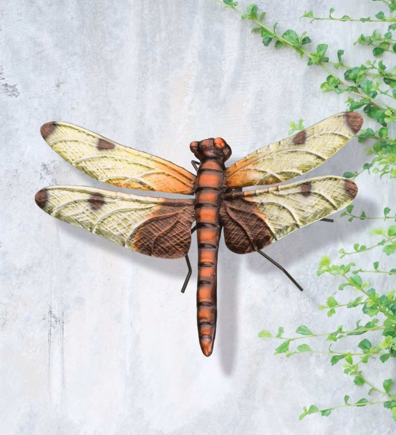 Calico Dragonfly Wall Decor or Stake