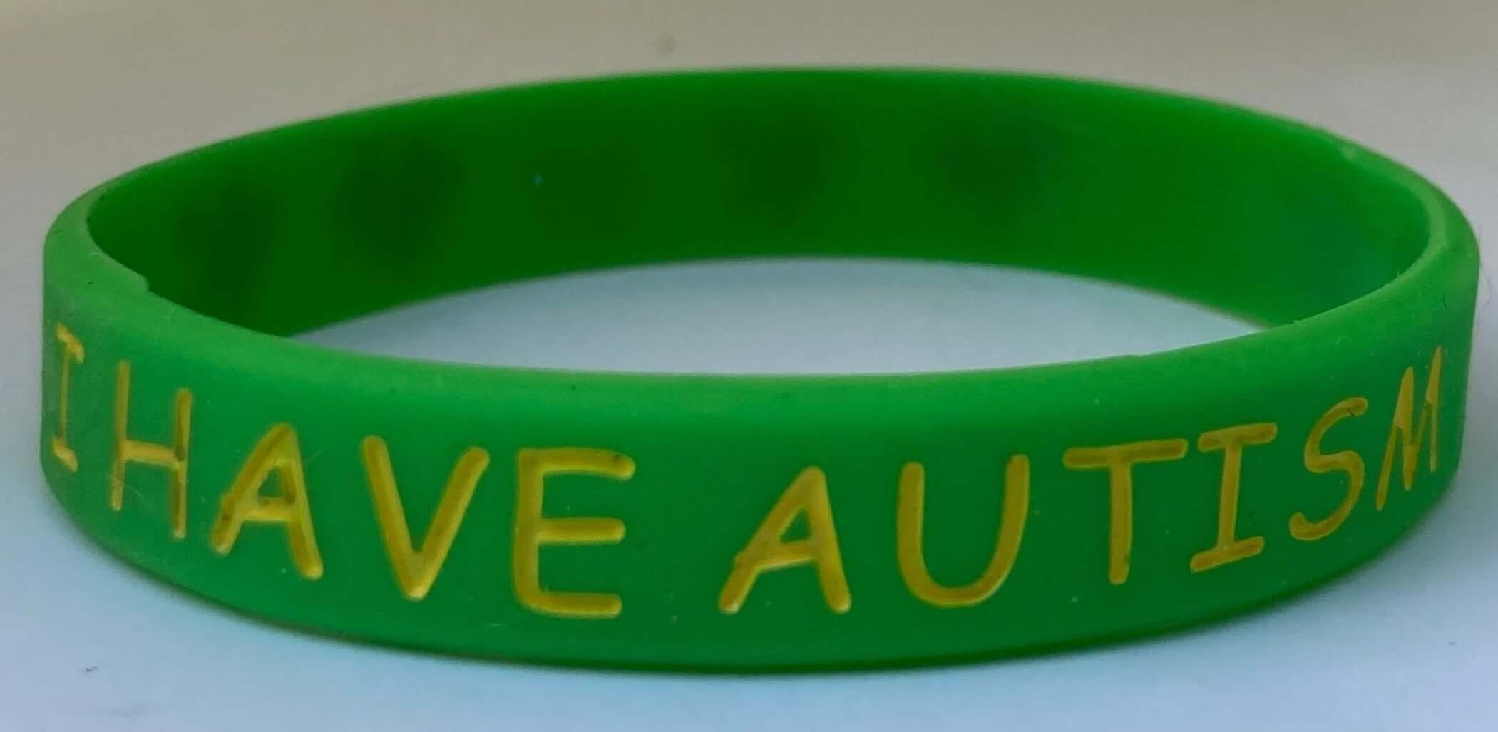 I Have Autism Silicone Bracelet