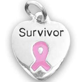 Pink Cancer Ribbon Awareness Bracelet