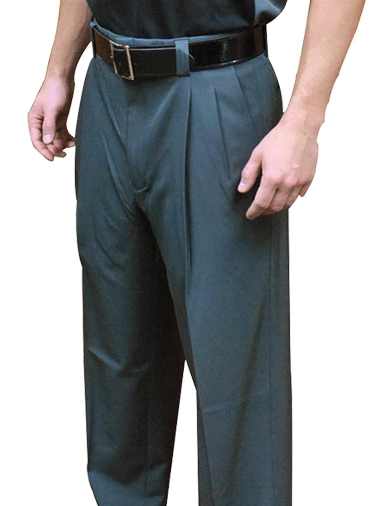 BBS395- Smitty "NEW EXPANDER WAISTBAND - 4-Way Stretch" Pleated Combo Pants-Charcoal Grey, Dark Grey or Heather Grey