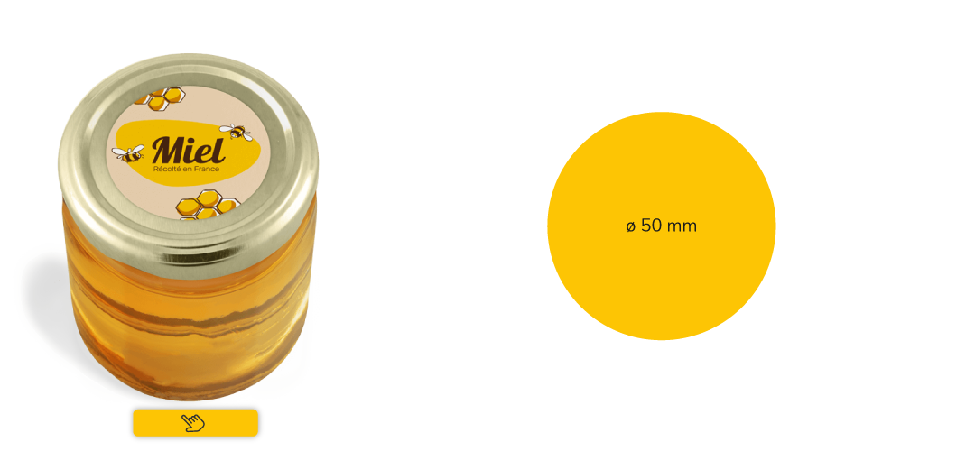 Étiquettes de miel