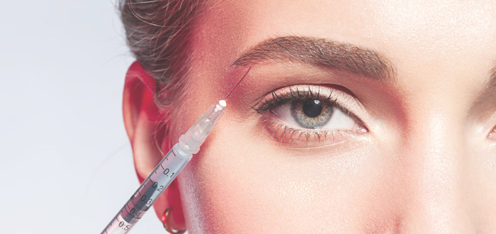 The botulinum toxin injections (also known as) can help lift your brow without surgery.