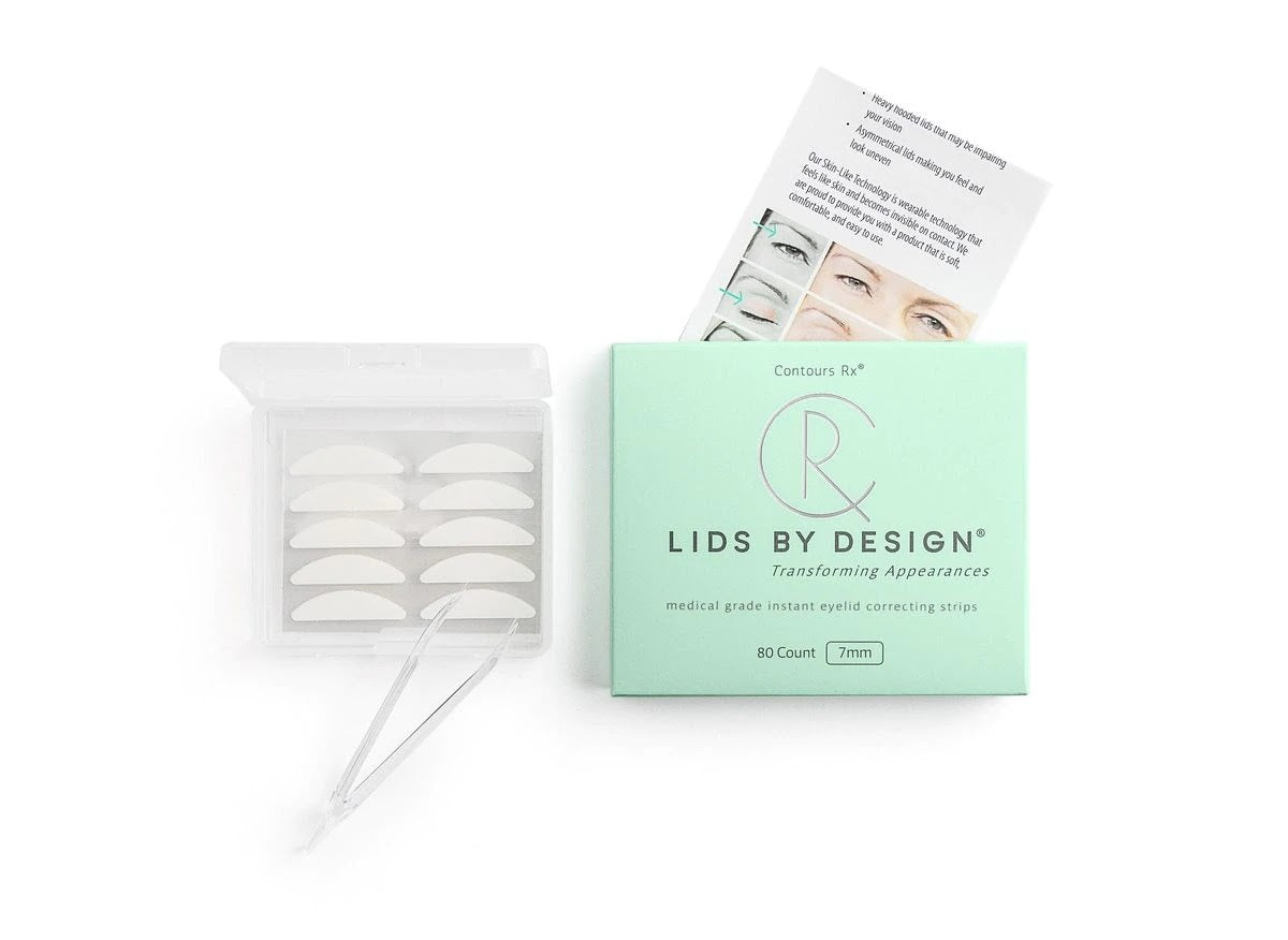  Eyelid tape helps give your eyes more definition by supporting the excess skin that has loosened on your eyelids.