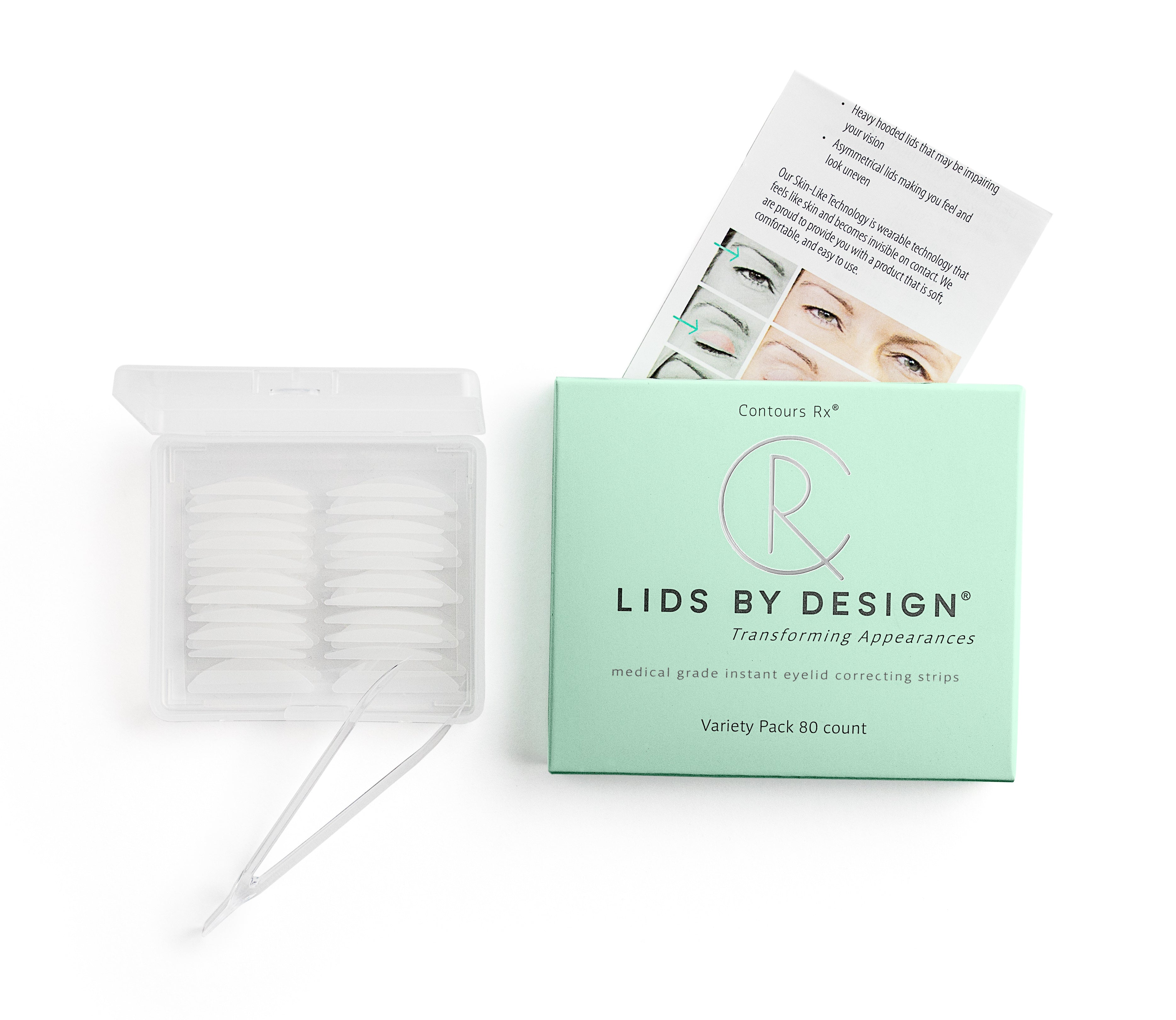 Discovery Kit contains every size and allows you to use different sizes on each eye - Contours Rx®