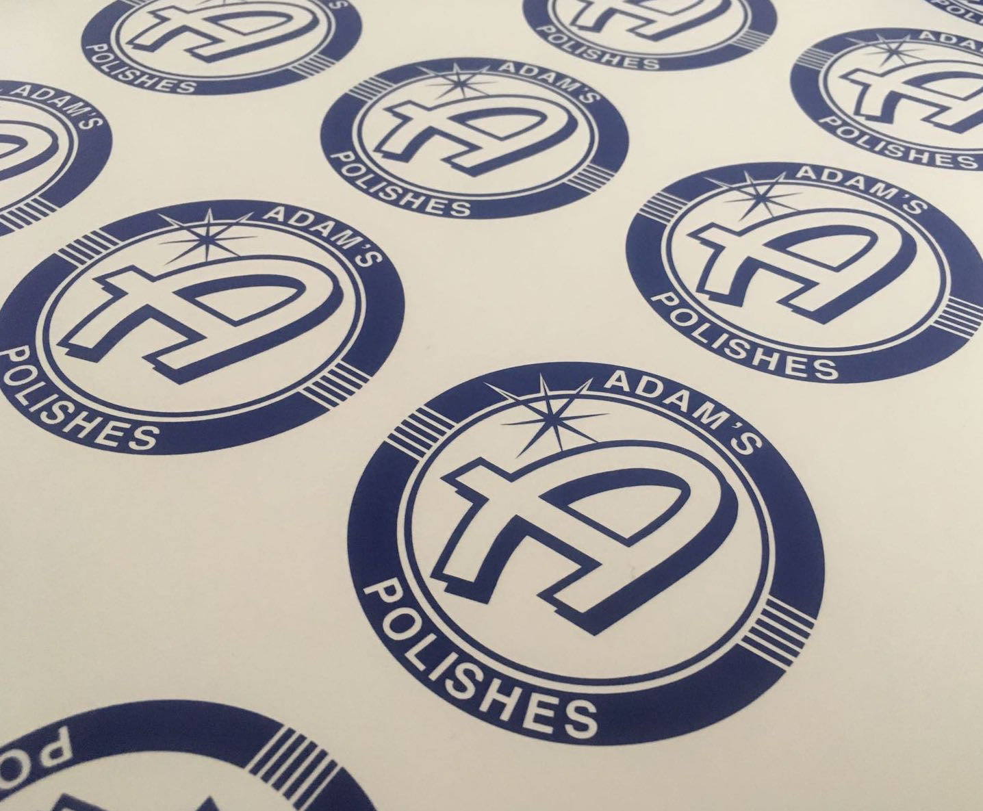 Adam's 3” Round Vinyl Decals – Prestige Car Care Shop