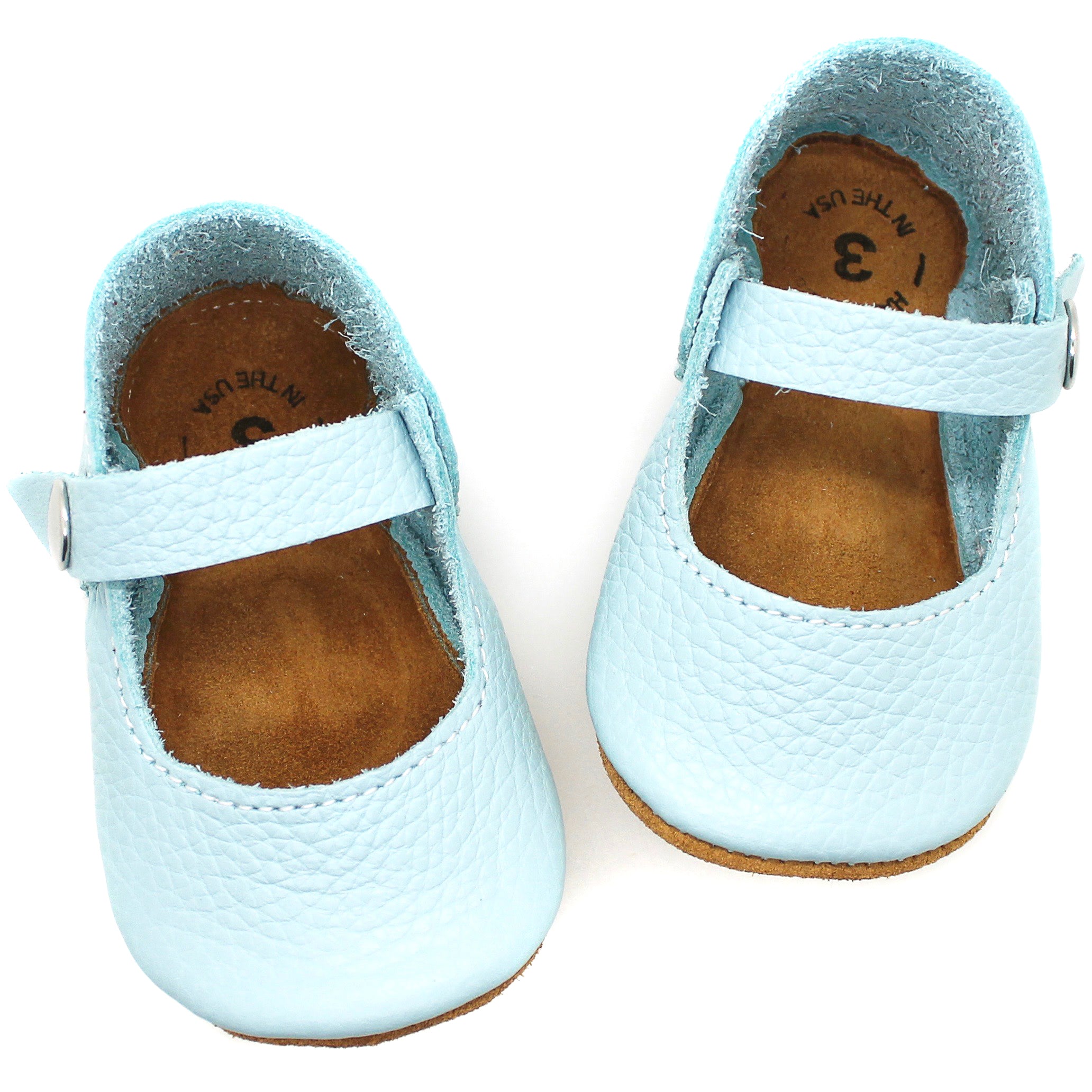 soft soled mary jane baby shoes