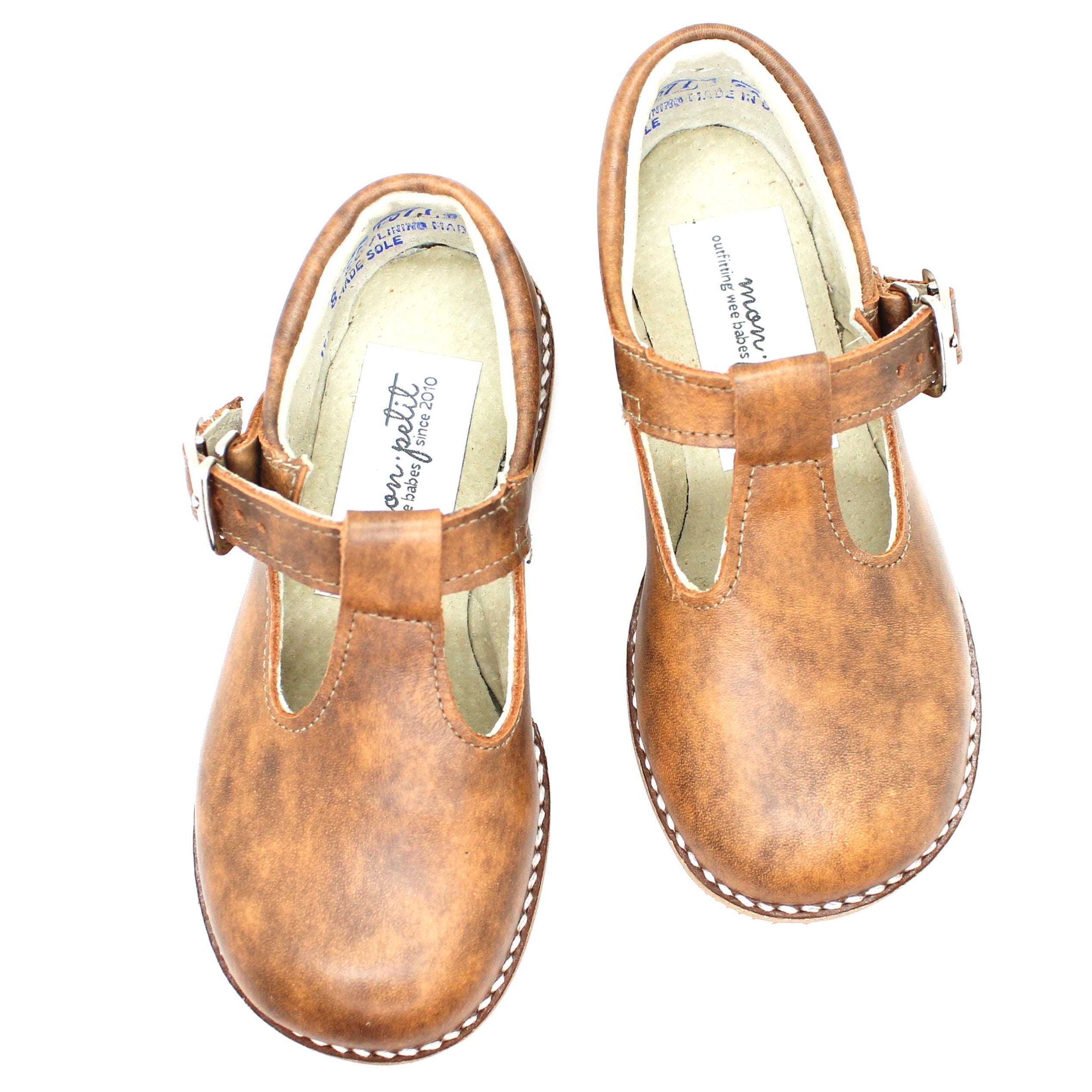the hard soled t-strap: maple – mon 