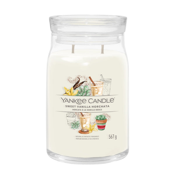 22oz Classic Desert Sweet Vanilla Horchata - Yankee Candle : Target