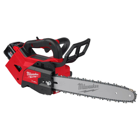 A cordless milwaukee chainsaw