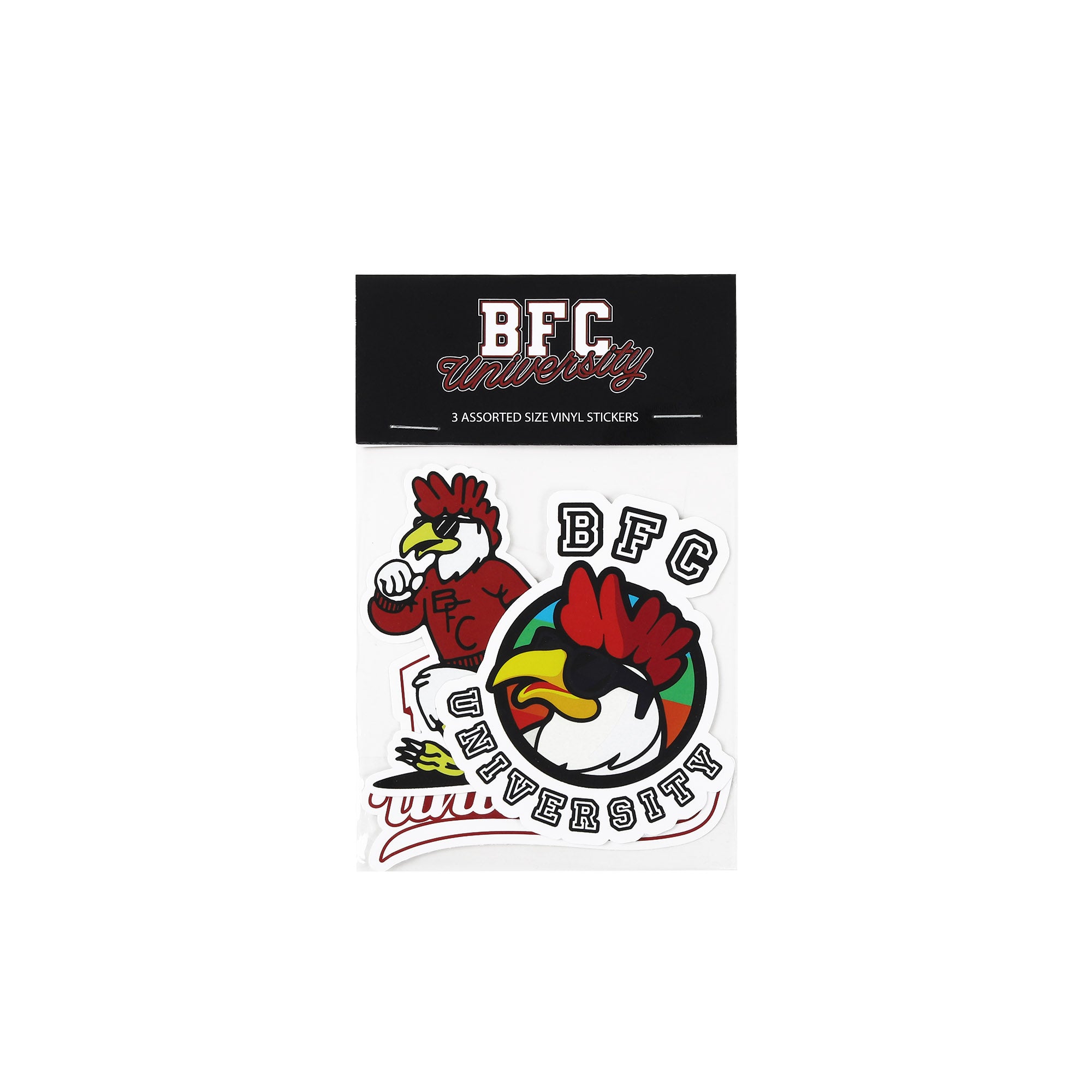 BFC University Sticker Pack