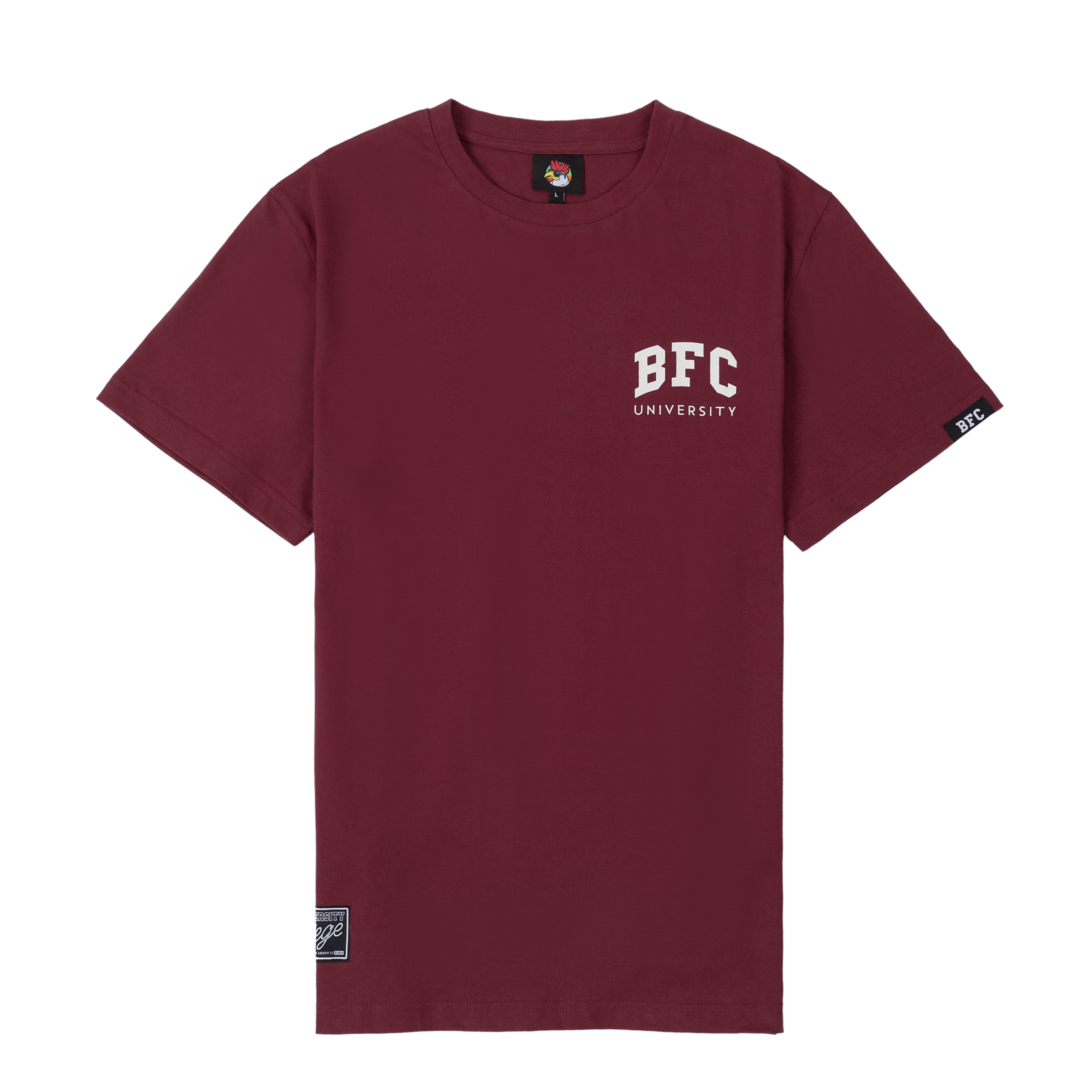 BFC Mascot Maroon T-Shirt