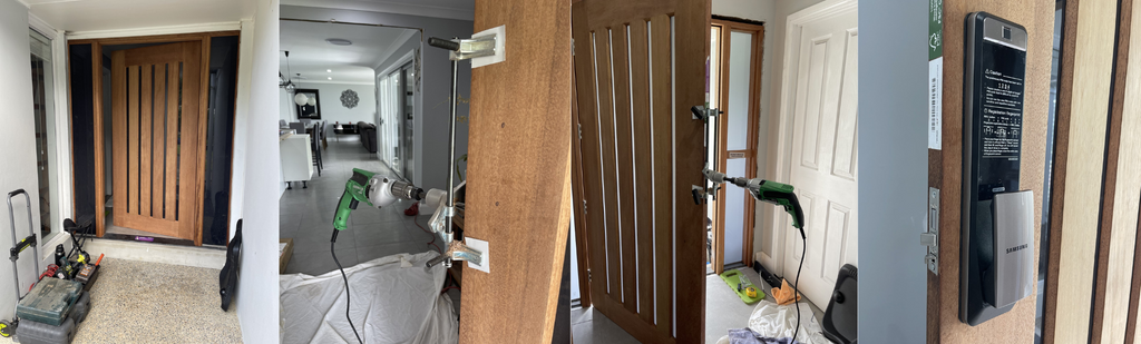 High quality door locks fitted by Safe and Sound Locksmiths Gold Coast