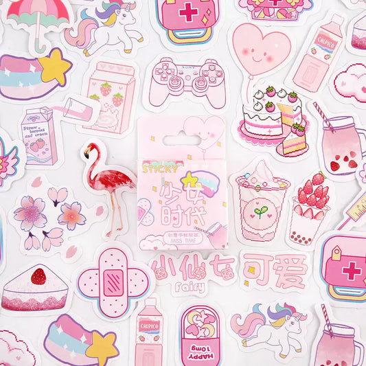 Sweet Treat Sticker Sheet, Kawaii Journal Stickers, Cute Candy Planner –  Glitter Haze Boutique