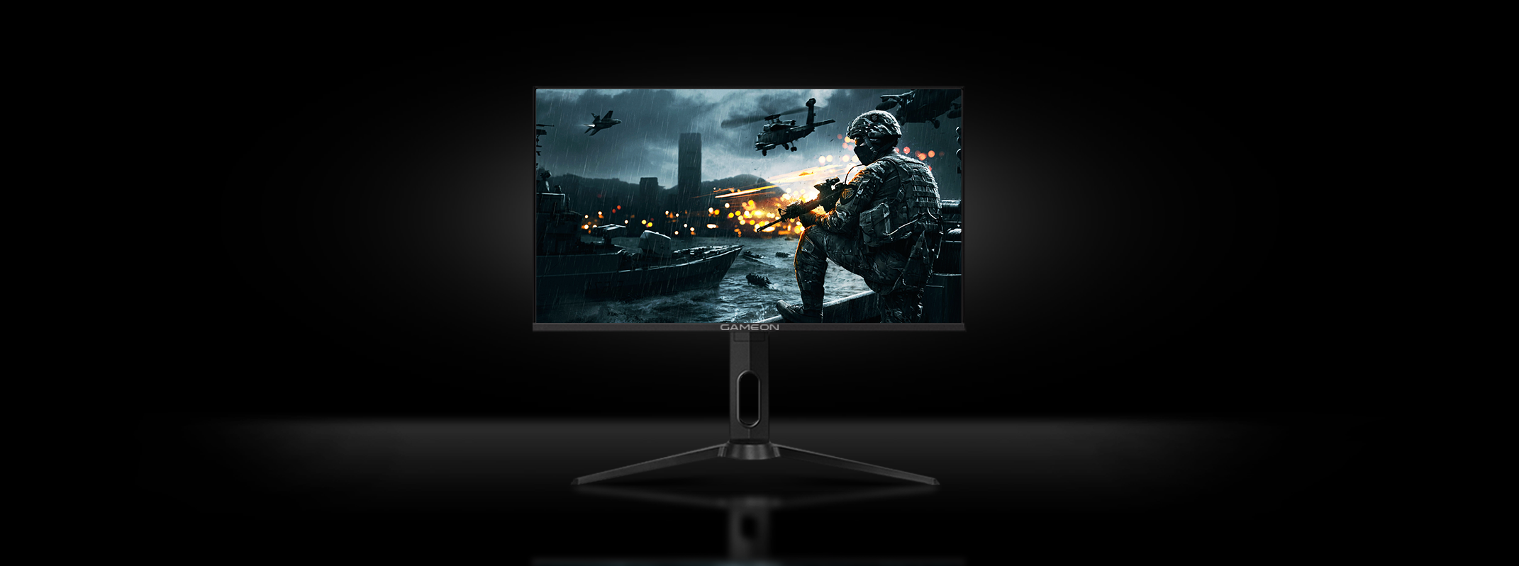 GAMEON GO-FHD27IPS165 27" FHD, 165Hz, IPS Gaming Monitor With G-Sync & Free Sync