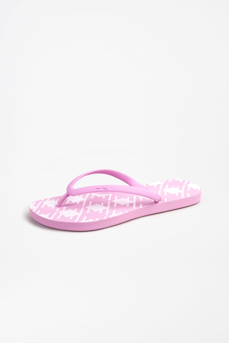 womens pink flip flops