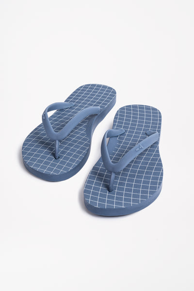 WAVEGRID Womens Slate Blue Flip Flops – TIDAL New York
