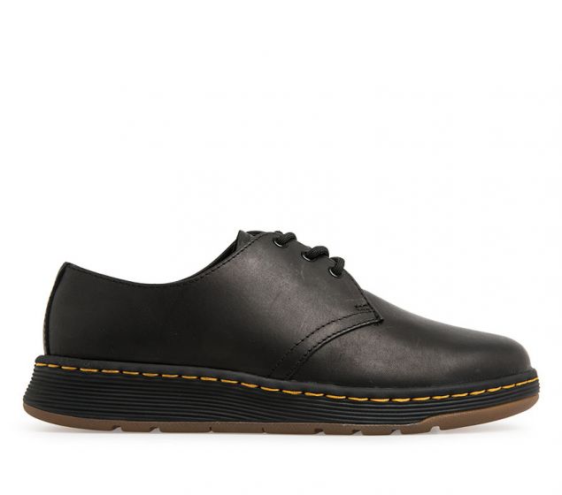 Picture of DR MARTENS | CAVENDISH 3-EYE SHOE BLACK