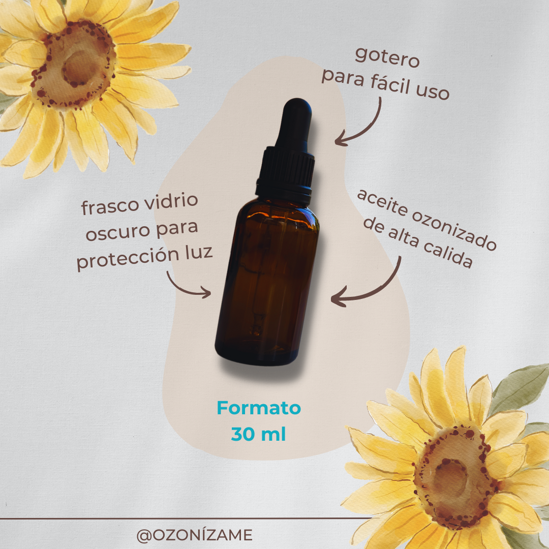 Aceite Ozonizado - 15 ml a 100 ml – Ozonizame