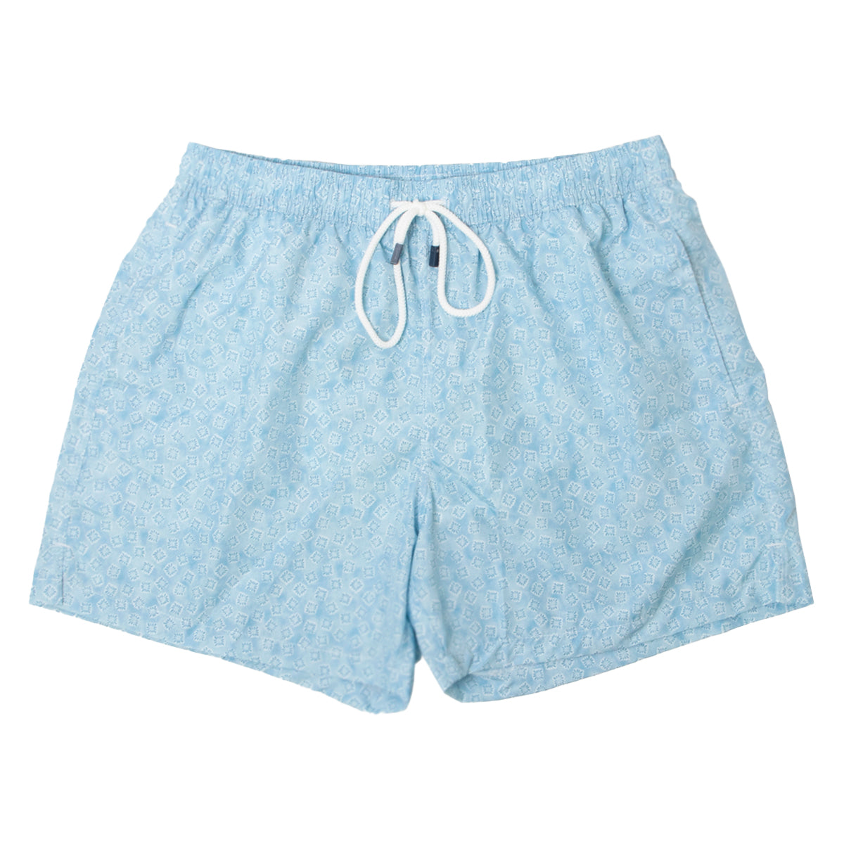 Blue 100% Recycled Polyester 'Madeira' Swim Shorts  FEDELI   