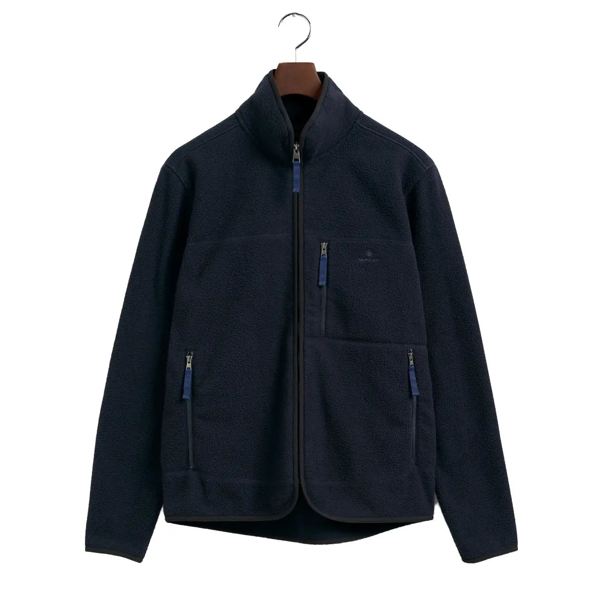 Evening Blue Fleece Jacket  Gant   