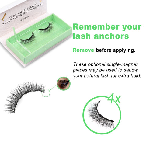 Dream Magnetic false eyelashes for easy application perfect for clients who have Hooded Eyes or Small Eyes