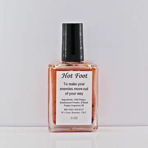 Hot Foot Spiritual Oil .5 oz - Stones For Daze