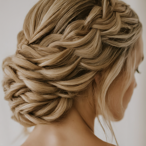 Graceful Braided Updo