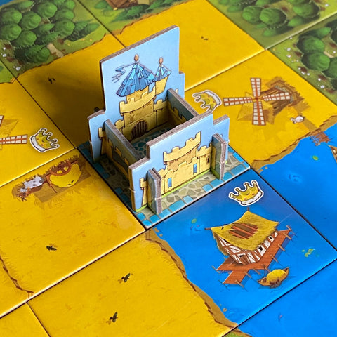 kingdomino board game components