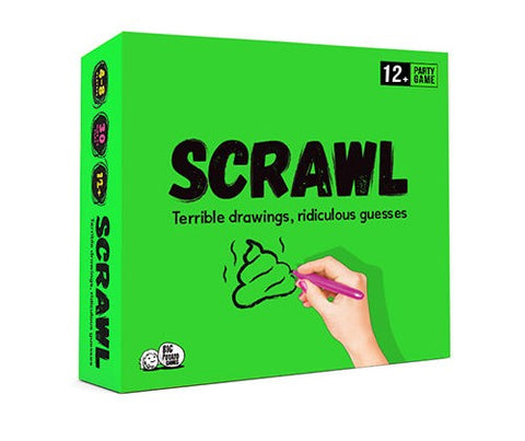 scrawl kids version board game