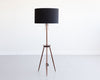 CLARO WALNUT TRIPOD LAMP