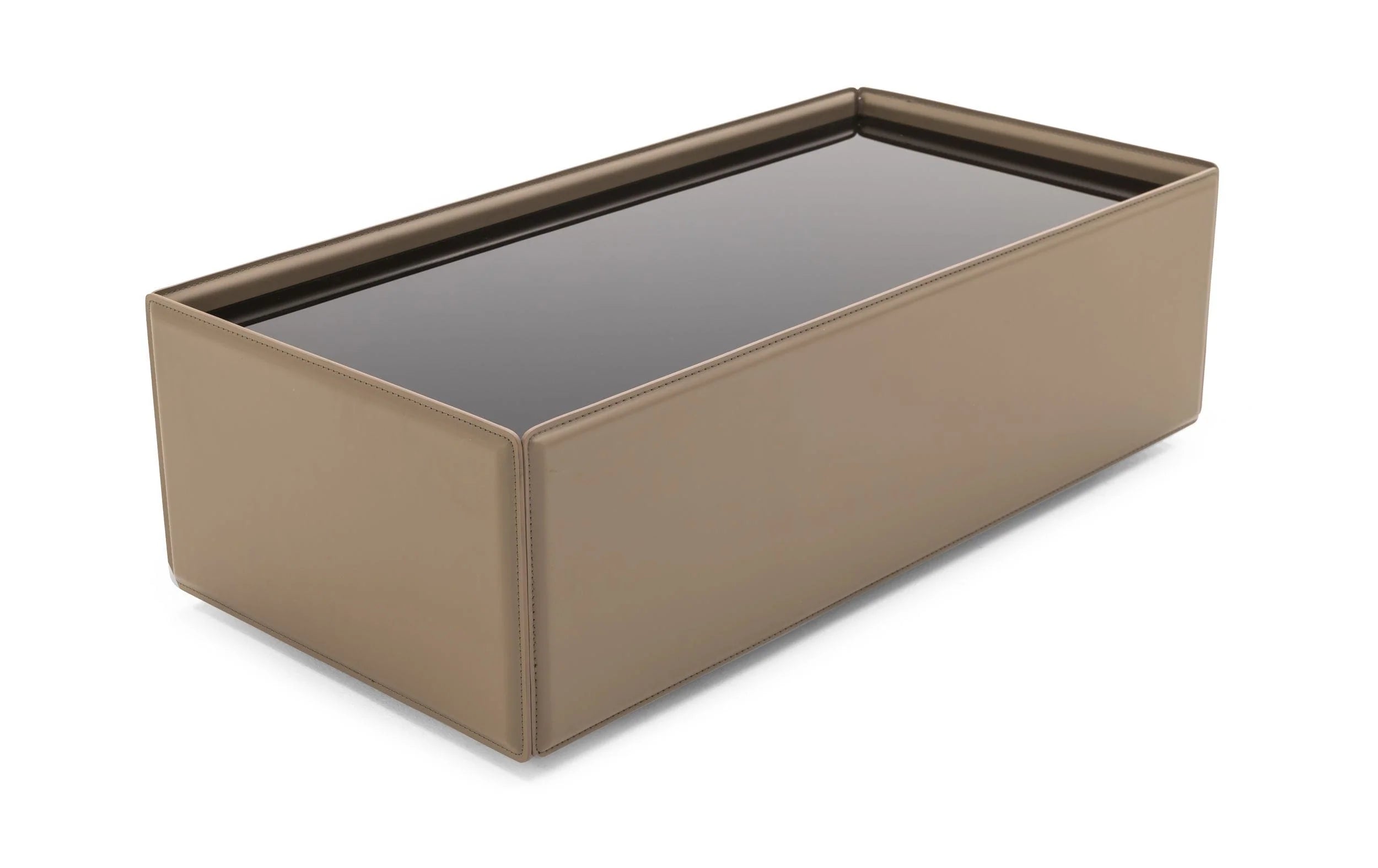 Modrest Vargas Modern Beige Leatherette Coffee Table By VIG Furniture