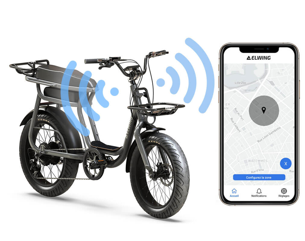 TRACEUR GPS VÉLO ÉLECTRIQUE