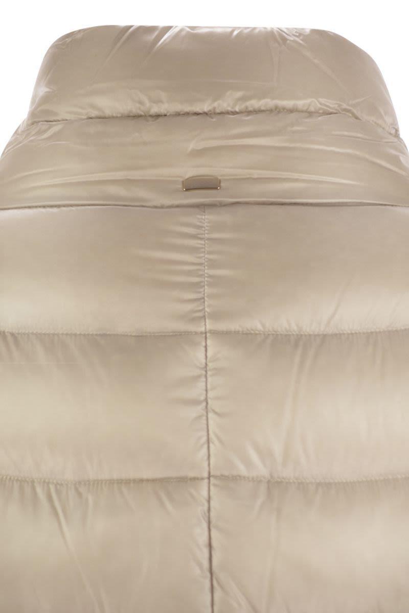 Herno Dora - Long Down Jacket In Beige
