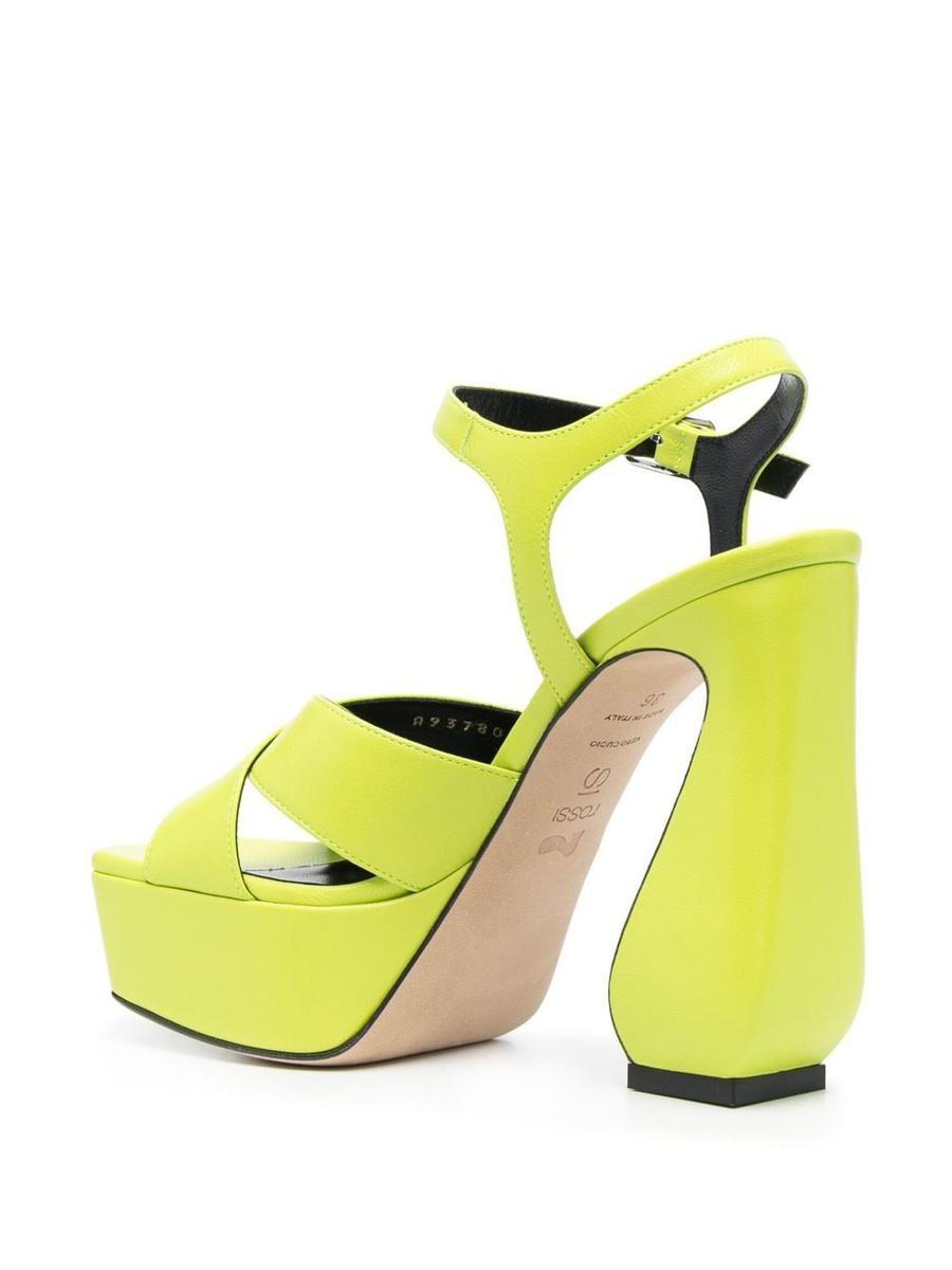 Si Rossi Sculpted-heel Sandals