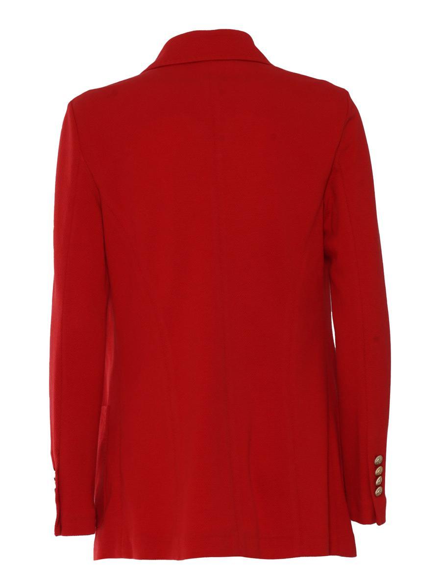 Circolo 1901 Corduroy Jacket In Red