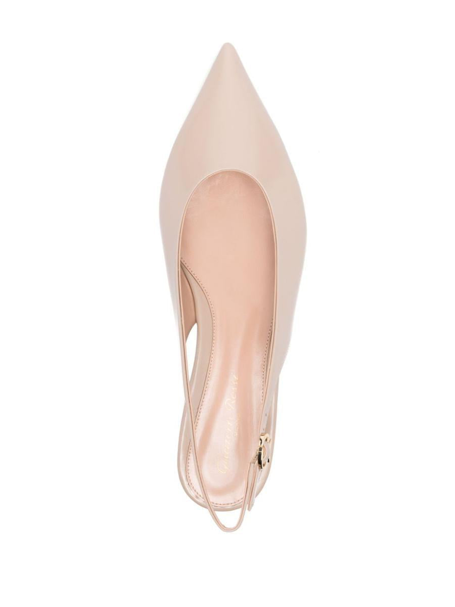 Gianvito Rossi Ballerinas With Refined Slingback Style