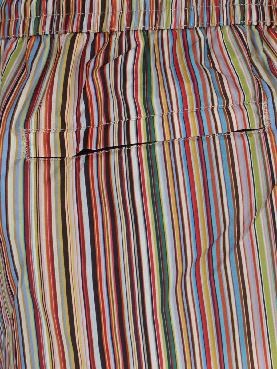 Paul Smith Stripe-print Shell Swim Shorts In Multicolour