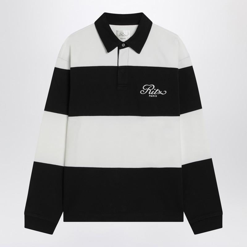 Frame Striped Polo Shirt