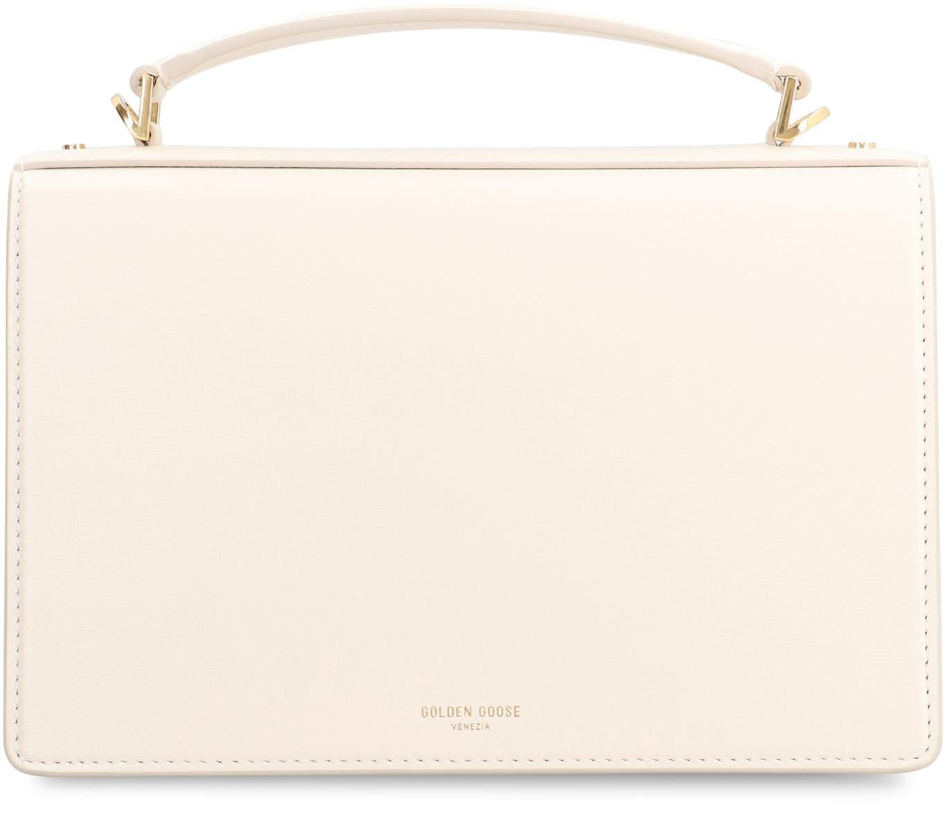 Golden Goose Venezia Small Flap Leather Crossbody Bag In Green