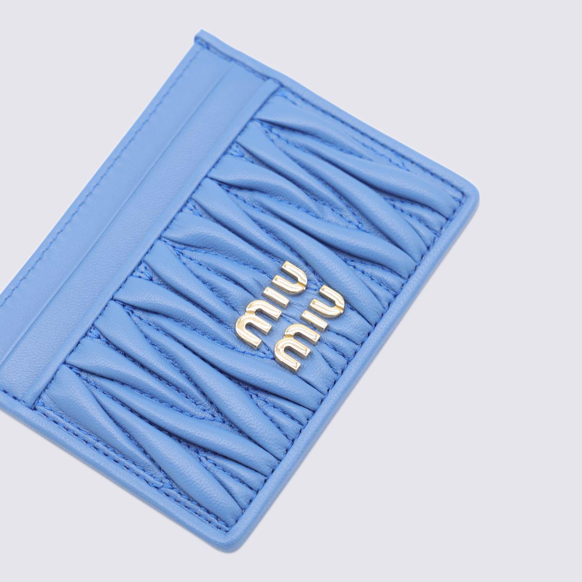 Miu Miu Quilted Leather Card Holder