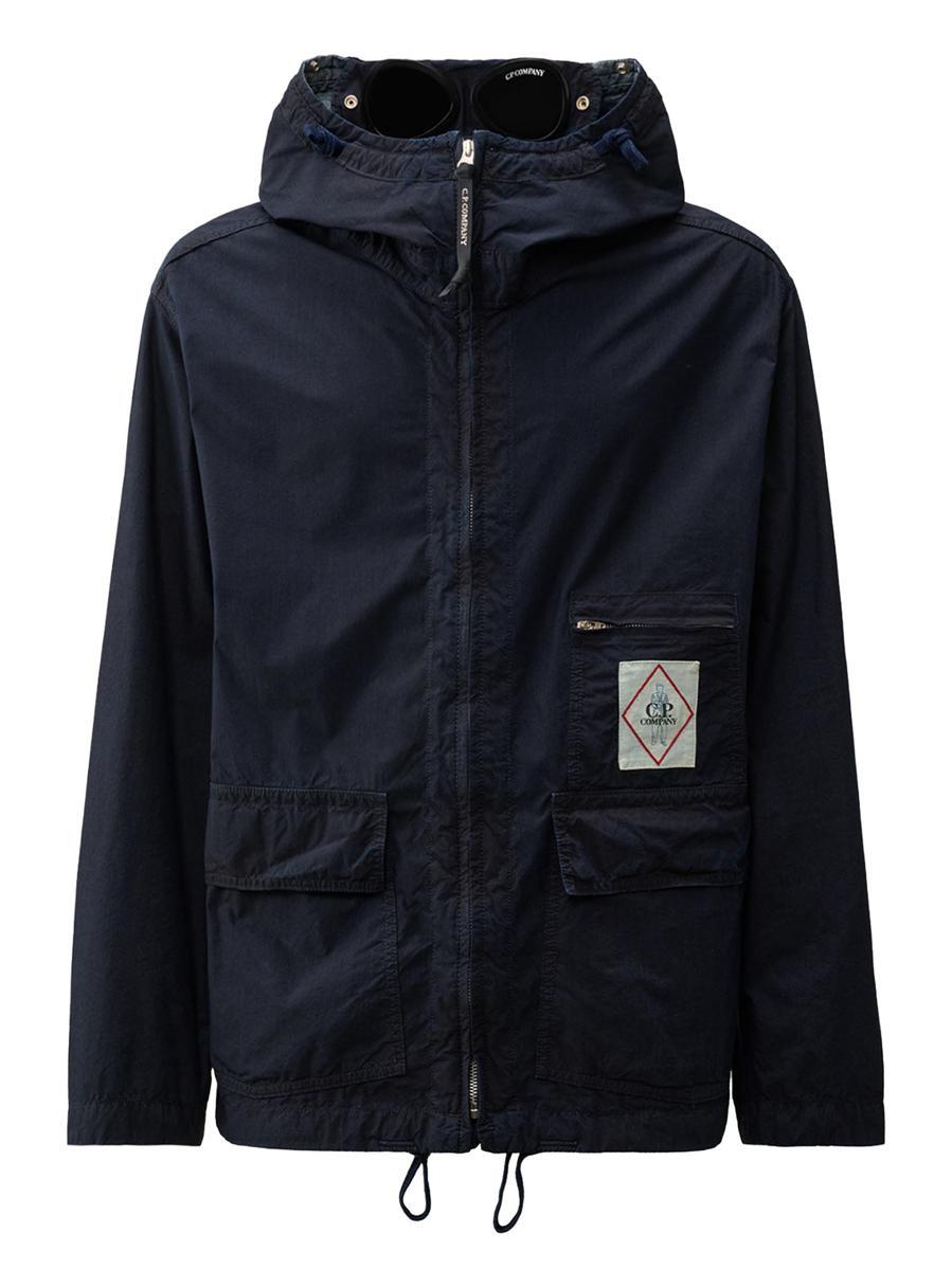 C.p. Company C.p.company Men Goggle 50 Yarns Jacket With Hood