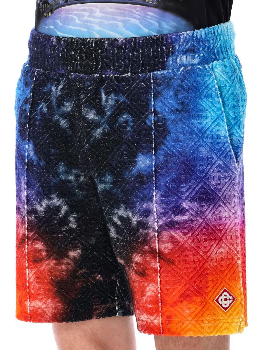 Casablanca The Gradient Towelling Bermuda And Short Multicolor