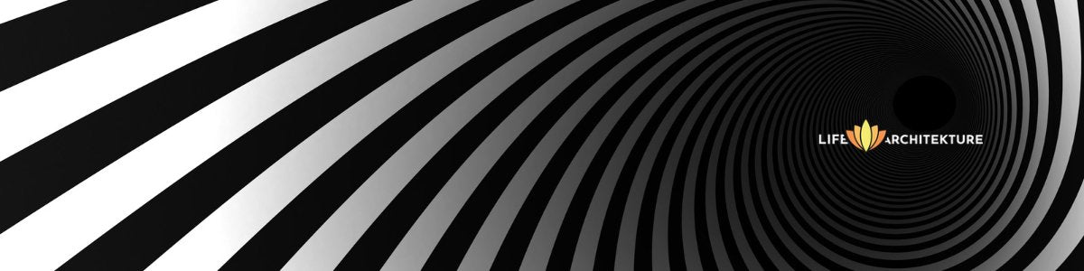 black and white spirals