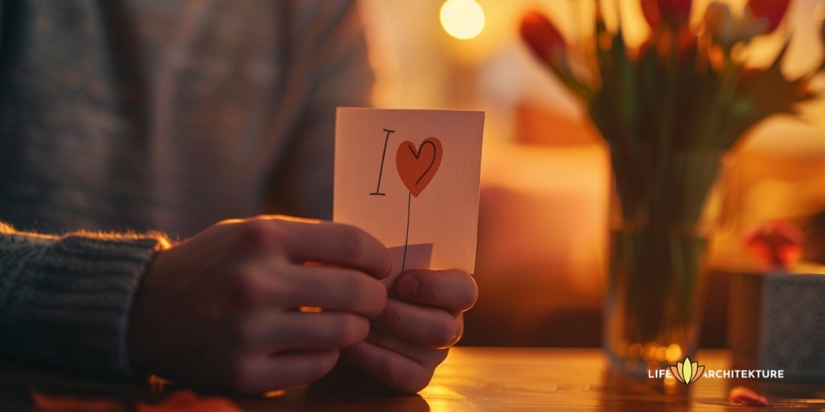 Man prepared a personalized love note for his girlfriend to make her feel loved