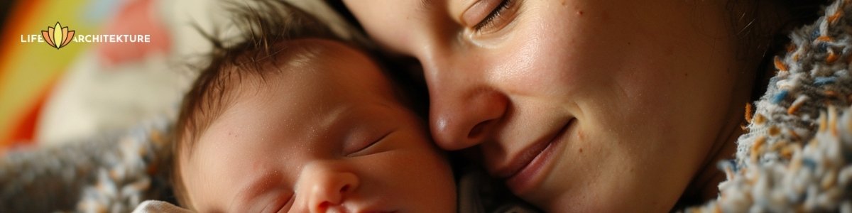 Mutter und Neugeborenes teilen das Band der bedingungslosen Liebe