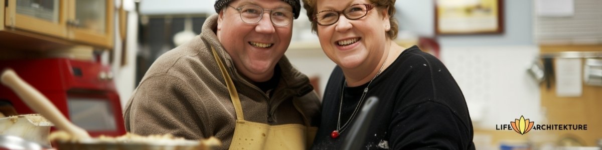 a couple taking baking class together nurturing growth