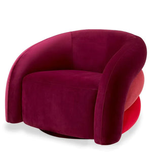 Swivel Chair Novelle
Savona bordeaux red velvet | Savona faded red velvet | savona red velvet | swivel base - Haus Of Tre Li